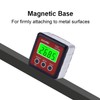 RISEPRO Digital Level Box Angle Gauge Protractor Inclinometer Bevel Box