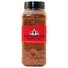 Two Snooty Chefs Quart Size Japanese 7 Spice Seasoning, 20-Ounce