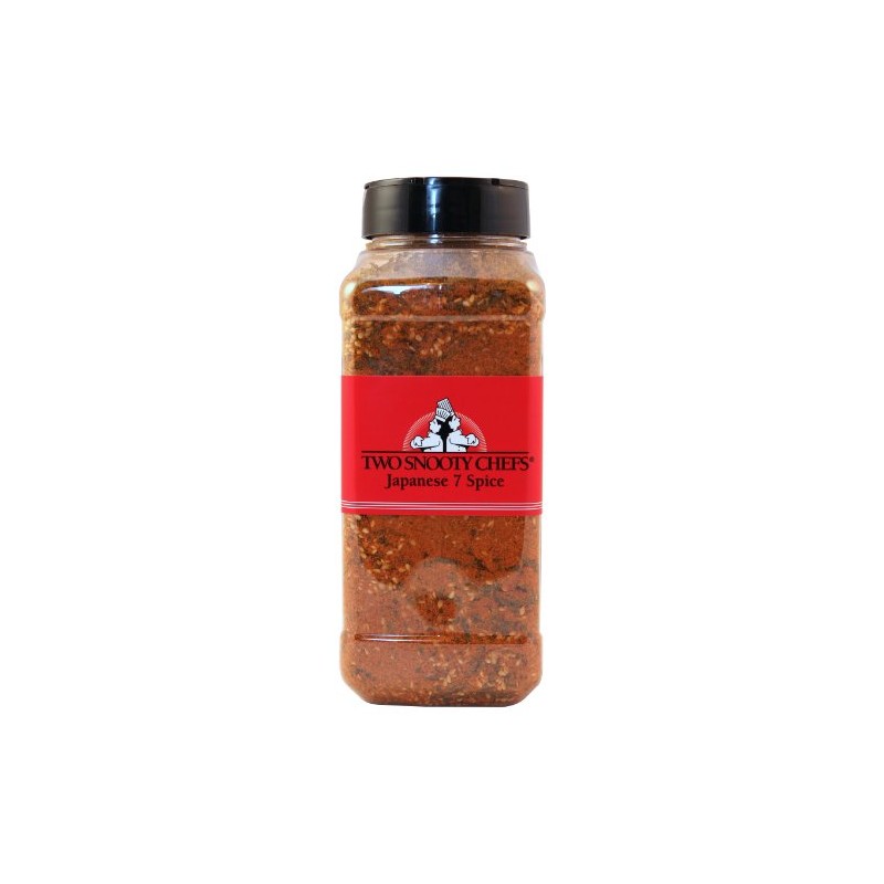 Two Snooty Chefs Quart Size Japanese 7 Spice Seasoning, 20-Ounce