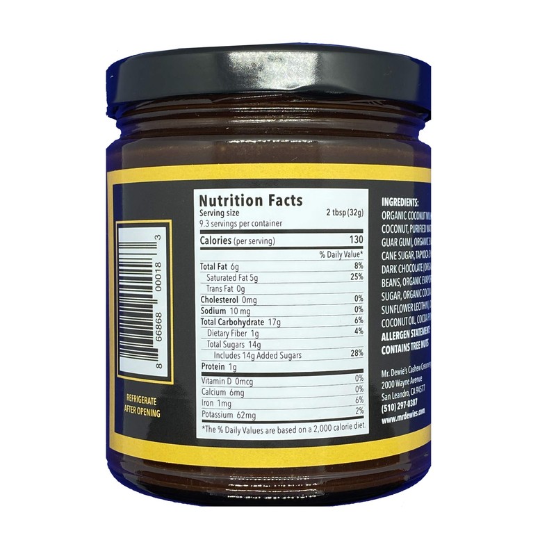 Mr. Dewie's Organic Vegan Dessert Sauces (Chocolate)