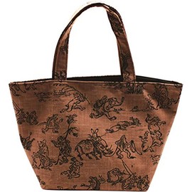 Multi Tote Choju-Giga Cha, Small, 14.2 x 6.3 x 8.3 inches (36 x 16 x 21 cm)