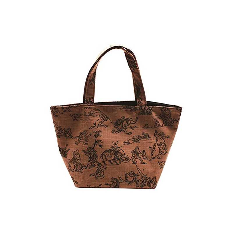 Multi Tote Choju-Giga Cha, Small, 14.2 x 6.3 x 8.3