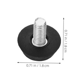 SHINEOFI 60Pcs Adjustable Furniture Leg Adjusters Non Slip Floor Protector Pads for Tables Chairs Cabinets Enhanced Stability Easy Installation for Uneven Surfaces