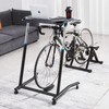 VEVOR Cycling Desk, Mobile Foldable Multi-Functional Bike Trainer & Treadmill
