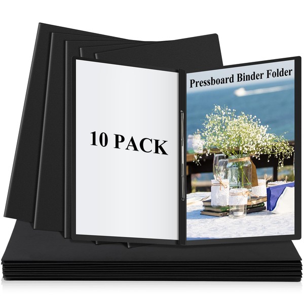 Resurhang 10 Pcs 11x17 Inch Vertical Pressboard Report Cover, 3"