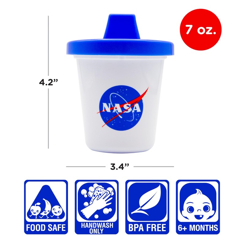GAMAGO NASA Baby Sippy Cup - Adorably Cute Learner Sippy