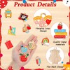 RUEGGVAT 40Pcs Back to School Charms, Teacher Charms for Jewelry