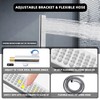 Backnets Solid Brass Handheld Shower Head Arc Design High Pressure