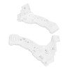 1 Pair Front Bumper Support Brackets BN8V500T1C Left Right Bumper