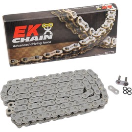 EK Motor Sport "EK Chain 520 ZVX3 Series ZX-Ring Chain - 120 Links - Chrome