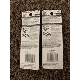 COVERGIRL New 2 Pack Covergirl Easy Breezy Brow Fill + Define Eye Brow Pencils(500 Black)