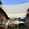 MyXOHome 10' X 10' Heavy Duty White Sunshade / Shade