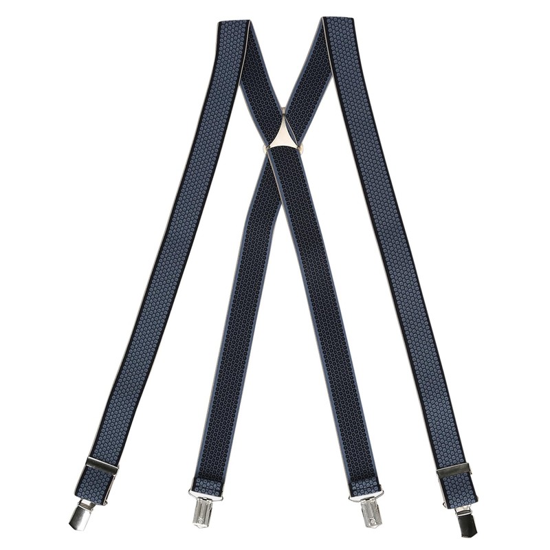 Lloyd Braces 35 mm Patterned 2-Stripes Crossed Metal Cross Size