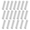 EMSea Coil Compression Springs Stainless Steel 1.2mmx10mmx40mm Silver Pack of