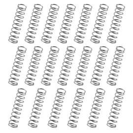 EMSea Coil Compression Springs Stainless Steel 1.2mmx10mmx40mm Silver Pack of 20