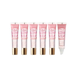 Ruby Kisses Broadway Lip Gloss Vita-Lip Clear Lip Gloss, Moisturizing, Soothing, Super Glossy with Vitamin Oil (Rosehip)