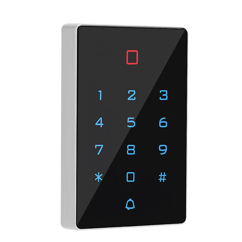 T12 Touch Keyboard Access Control Machine with Waterproof Cover and
