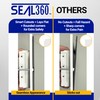 SEAL360 Magnetic Vent Covers (2-Pack), Pockets for Complete Seal, 7.5"