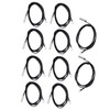 10Pcs Thermistor Sensor NTC Temp Temperature Probe 5x25mm Cylindrical Head