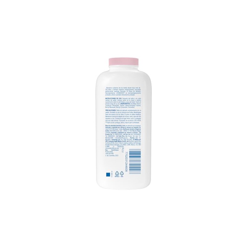 JohnsonS, Polvo De Almidón Dermoprotector 400 G
