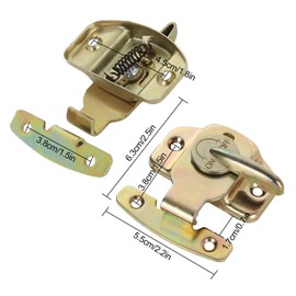 12 Sets of Align-N-Lock Table Locks, Abuff Heavy Duty Dining Training Table Buckles Connectors Great for Table Leaf, Extension Tables, Computer Workstations and Conference Tables