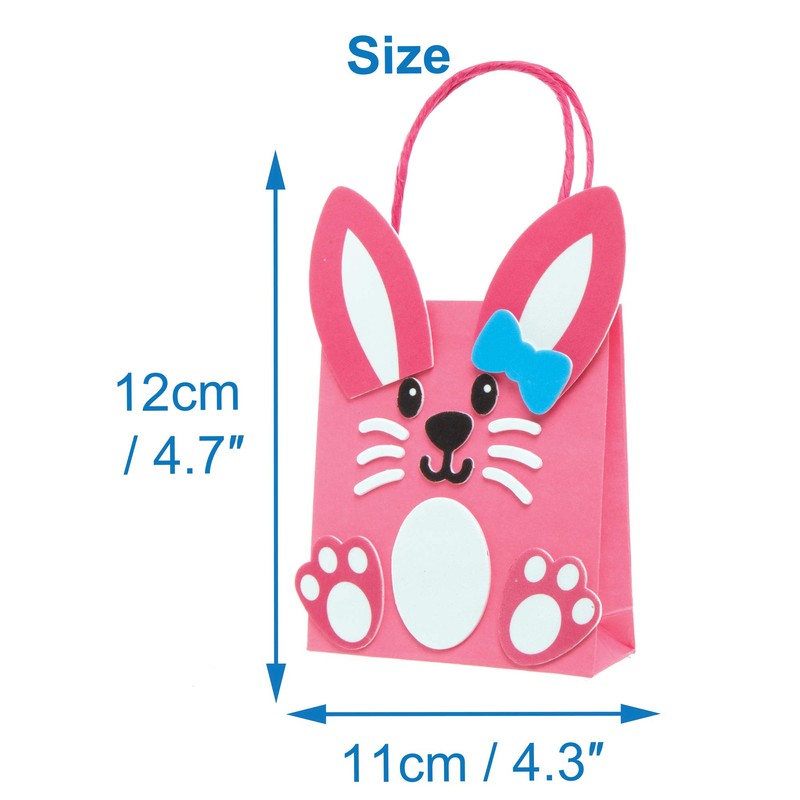 Baker Ross Easter Gift Bags, Pack of 4, Easter Crafts