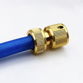 Brass Quick Coupler Faucet Hose Connection connector 2ea