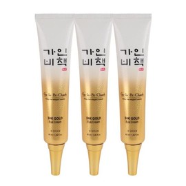 Gainbi Chek (1+1+1)가인비책 진 24K 골드 아이크림 40ml /수삼배양근 엑소좀 탄력케어 주... (1+1+1) Gain Biotech Jin 24K Gold Eye Cream 40ml / Ginseng Cultured Root Exosome Firming Care
