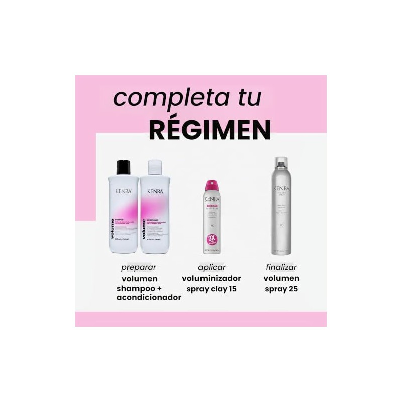 Kenra Professional Volume Shampoo Creates Body, Bounce Fullness Increases Volume
