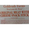 Gold Rush Original Meat with Cheese Snack Sticks 2.5 Lb.