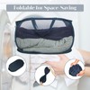 Durable Collapsible Laundry Baskets, Mesh Pop Up Laundry Hamper with
