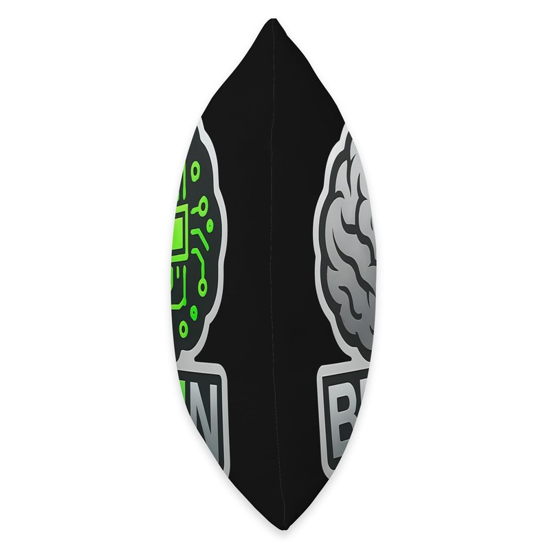 AI Brain Artificial Intelligence Engineer Specialist Coder Throw Pillow