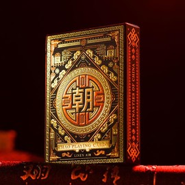 JP GAMES LTD MPC Chao Emperor Playing Cards, Luxury Foiled Poker Deck, Collectible Adults 14+