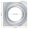 MUKLEI 25 Pack 4 Inch Lazy Susan Hardware Kit, Zinc-Plated