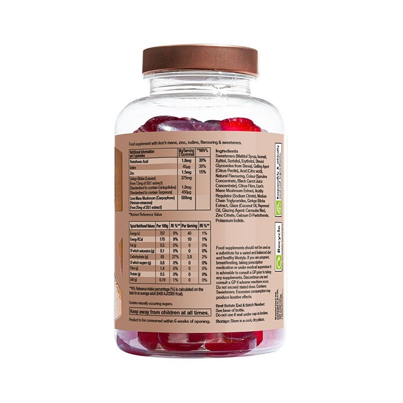 Starpowa Lion's Mane 500mg 60 Gummies