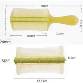 Double-siding psoriasis Fine Tooth Comb, 2Pcs Double sided Psoriasis combs, Double Sided Fine Teeth Lice Dandruff Remover Comb, Double-sided lice Fine Teeth Psoriasis Comb