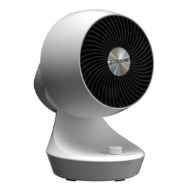 Everdure 9” Oscillating Desk or Table Fan, 3 Speed Settings, Targeted Airflow Control, Low Noise, Modern Design, Portable, Perfect Cooling Fan for Bedroom, Living Room, Home Office, White