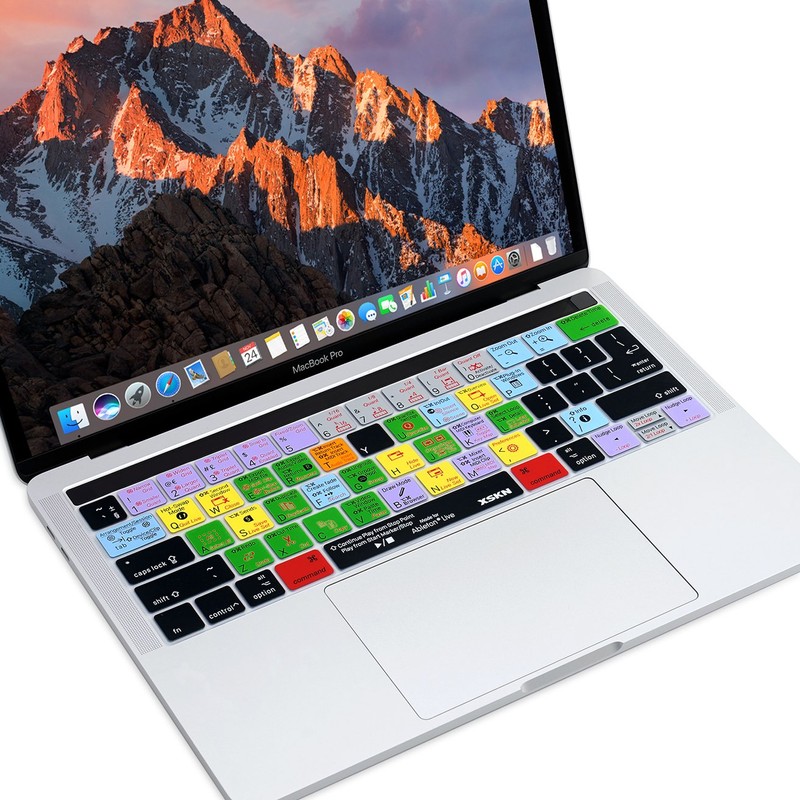 XSKN Ableton Live English Shortcut Silicone Keyboard Skin Cover for