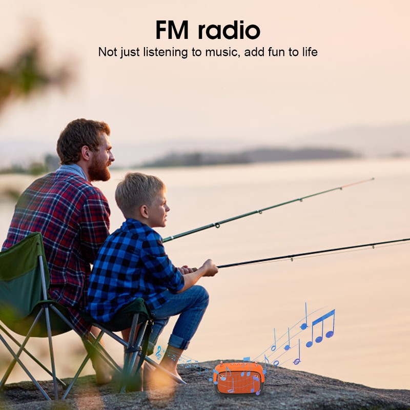 BS32D Wireless Bluetooth Speaker Bass Outdoor Plug Card Convenient Loudspeaker