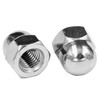 Yesmin 12 Pcs M8 Dome Nut,304 Stainless Steel,For Industry,Power,Hardware,Equipment,Etc