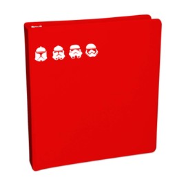 Bargain Max Decals Trooper Helmet Evolution Sticker Decal Notebook Car Laptop 5.5" (White)