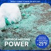 Blue Heat Ice Melt Pellets, Calcium Blend Deicer Snow Melter