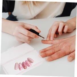 WOONEKY Nail Tools Holder Storage Case Pcs Manicure Tool Box Organize Your Nail Essentials for Travel or Home Use Great for Girlfriend Wife Sister or Daughter