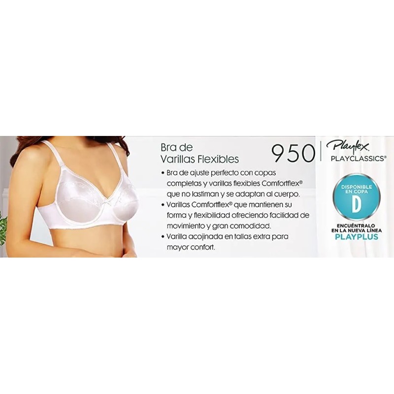 Brasier Playtex Modelo 950
