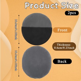 2 PCS Round Car Touch Screen Cleaner Car Screen Cleaner Cloth, Microfiber Cloth Auto Touchscreen Cleaning Wipes, Car Cleaning Wipe Cleaning Cloth Screen Cleaner Cloth for Vehicle Dashboard Car Display