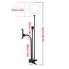 USB LED Ring Fill Light Lamp with Phone Holder Microphone