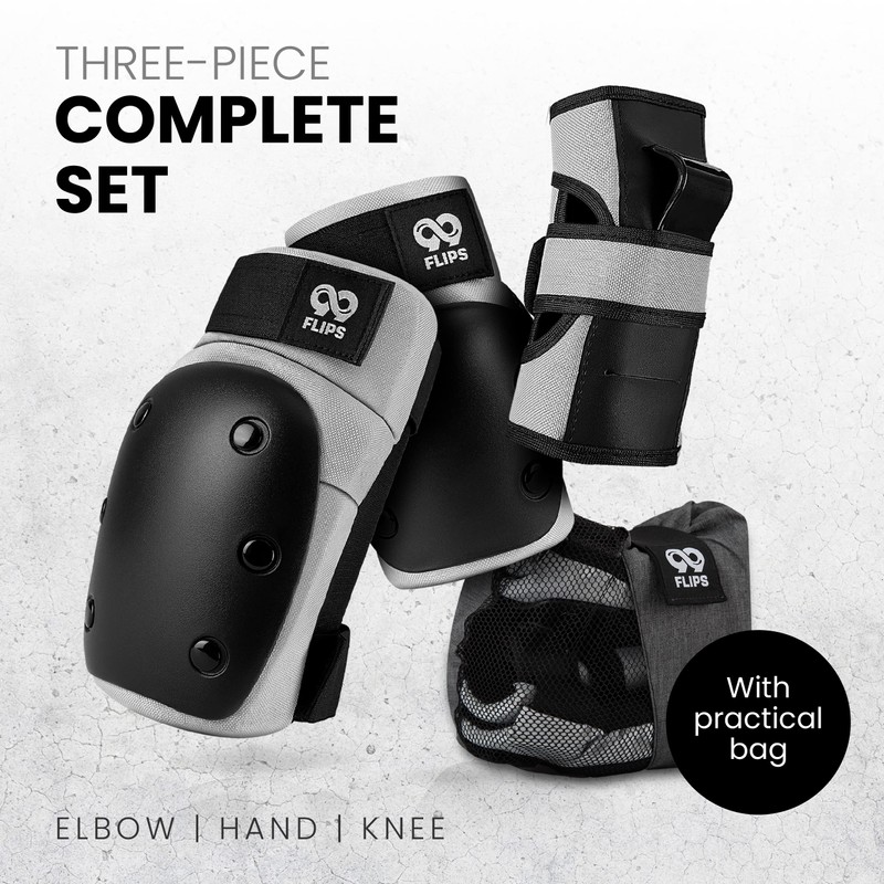 99FLIPS Skate pads adult - Knee and Elbow Pads incl.