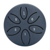 Tongue Drum 3inch 6 Tone Steel with 1pcs Drumstick Mini