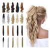 Qunlinta Ponytail Extension Hair Extensions Ponytail 18" 20" Claw Curly