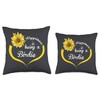 Birdie Gift: Happiness Is Being A Birdie Throw Pillow